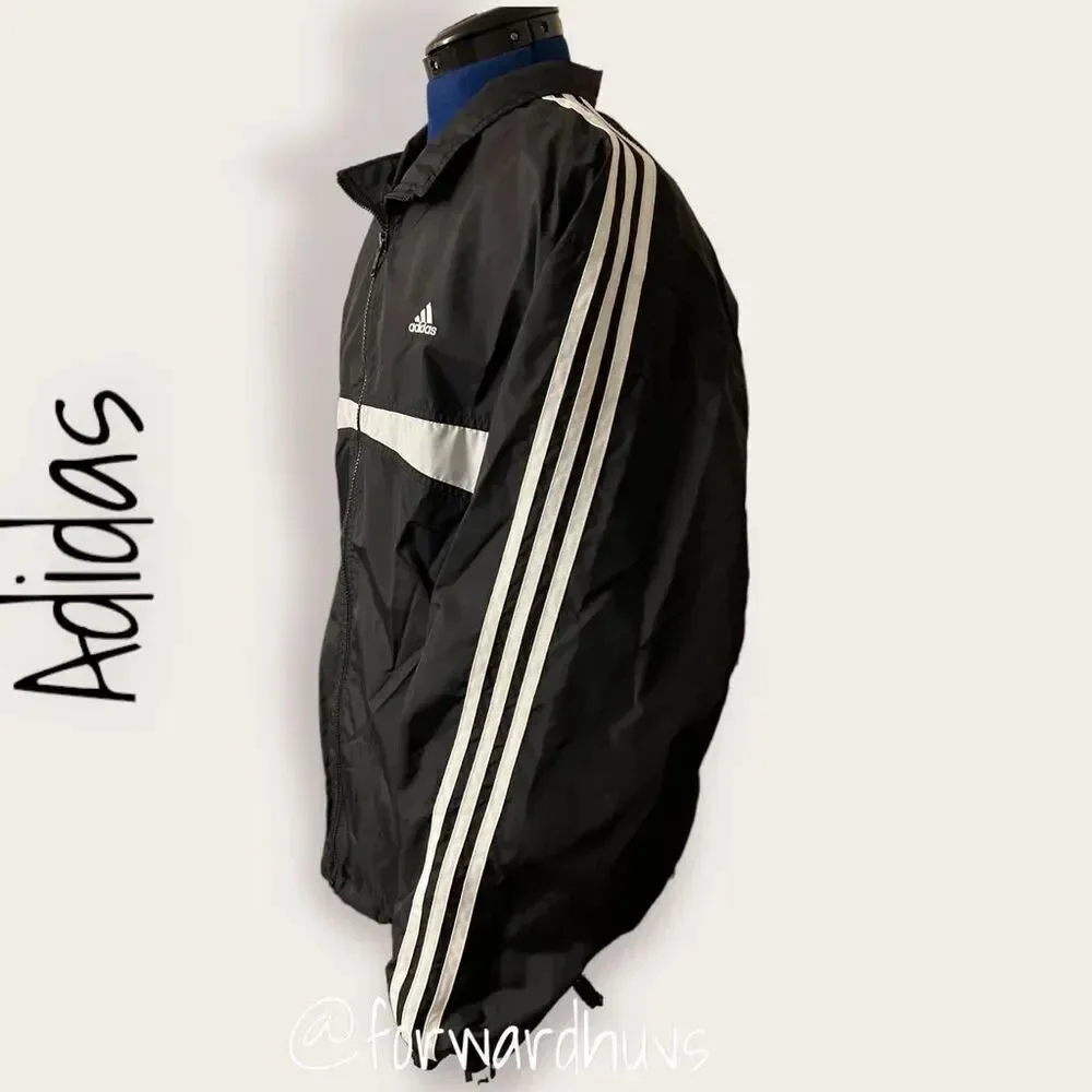 Adidas Gender Neutral Vintage Wind Jacket Size XL